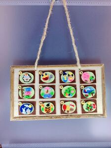 ハンドメイド フェルト 壁掛け