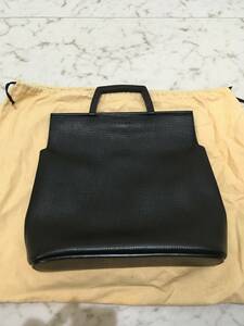 [ beautiful goods ]LOEWE Loewe leather tote bag MADE IN SPAIN black 