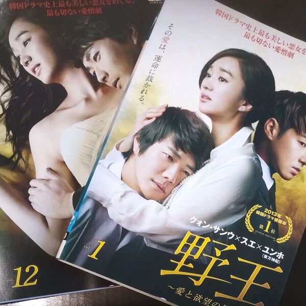 韓国ドラマDVD 野王 レンタル落ち 全巻セット 日本語吹替あり クォン・サンウ スエ