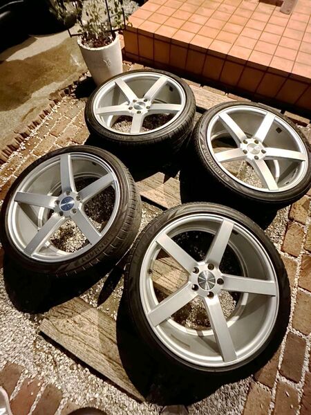 希少 vossen cv3 20インチ 8.5j +44 114.3 4本通し ホンダ 国産車 ヴェゼル シビック オデッセイ