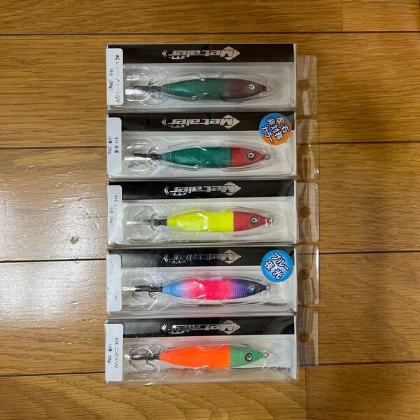 クレイジーオーシャン メタラー 15号 鉛スッテ 5本セット
