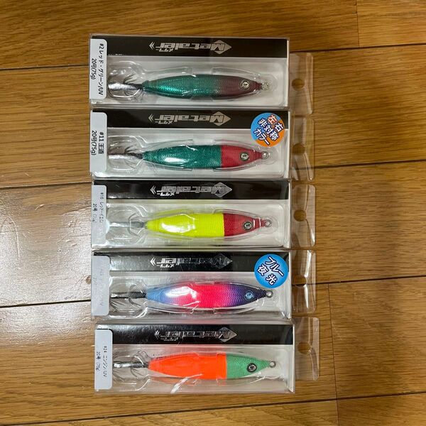 クレイジーオーシャン メタラー 20号 鉛スッテ 5本セット