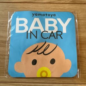 Baby in car マグネットステッカー