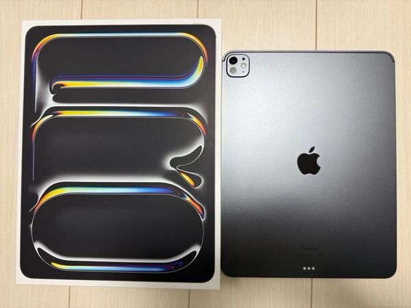 13インチiPad Pro M4 512GB Wi-Fi スペースブラック / PITAKA ESR ケース2つ付き
