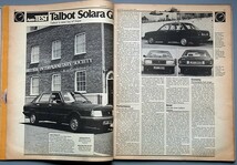 クルマ雑誌　ＡＵＴＯＣＡＲ　オートカー　1980年　4358号　タルボット　エリカ・エンジン　ＭＧミゼット　ルマン24Ｈ　　　　　　　　_画像4