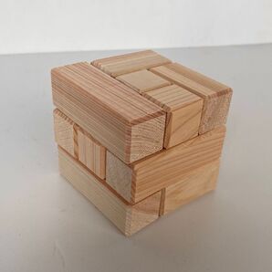 国産ヒノキ 木製ブロック 積み木 ブロック キューブ 図形 パズル 立方体 立体