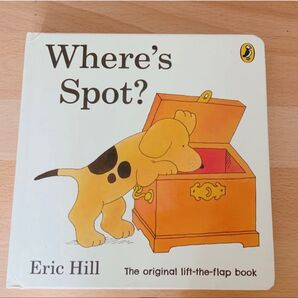 英語絵本where’s spot? ハードカバー 洋書 読み聞かせ しかけ絵本