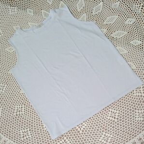 未使用 ブランチエム Branch m コットンノースリーブTee(フリー)