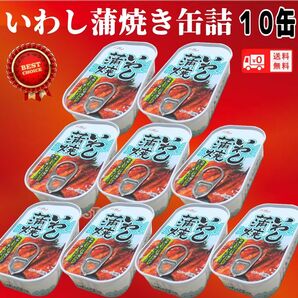 いわし蒲焼き缶詰め 100g イワシ缶詰 鰯 非常食 送料無料