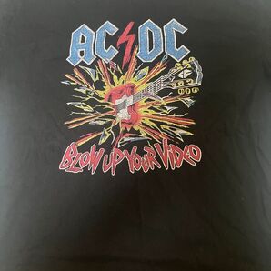 AC/DC ブラックtシャツ Tシャツ
