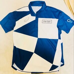 TOKYO2020公式限定モデル ASICS アシックス ポロシャツ レディース XS 半袖 特典付き!目立つ事間違いなし!新品