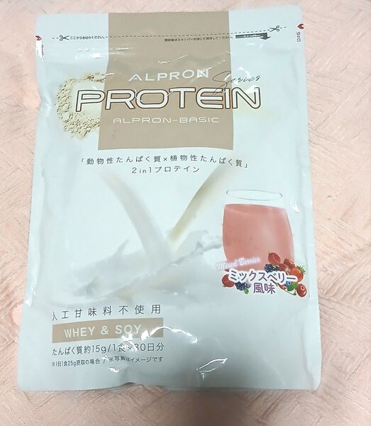 ALPRON-BASIC プロテイン ミックスベリー風味 人工甘味料不使用