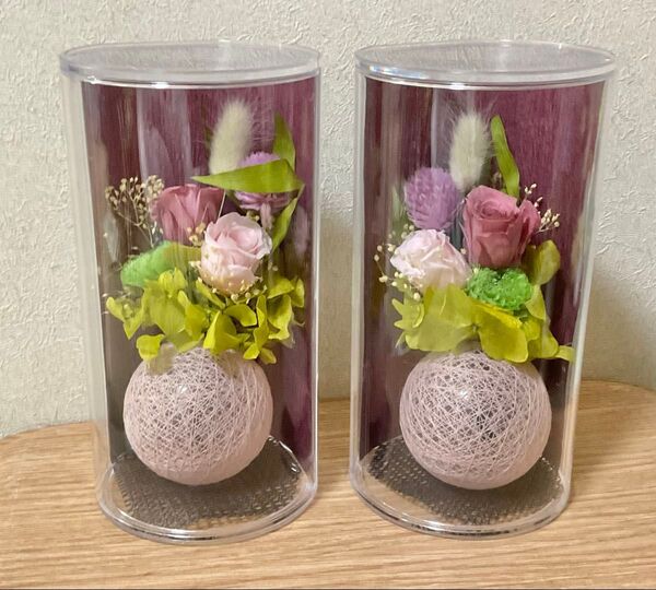 プリザーブドフラワー 仏花一対 お供え お盆 花束