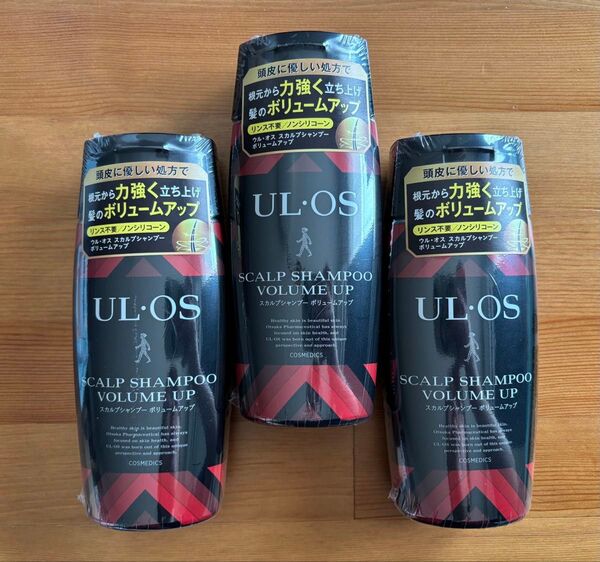 ウル・オス スカルプシャンプー ボリュームアップ ボトル 300ml×3