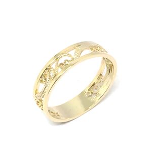 【オーダー受付】【日本製】VVV平戸VVVウェーブレースリング【ニッケルフリー】