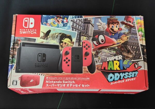 Nintendo Switch本体 スーパーマリオオデッセイセット ソフト無し 初期化済み ニンテンドースイッチ 任天堂