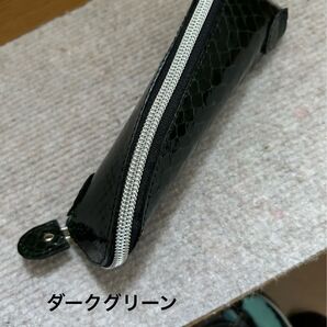 ダイヤモンドパイソン 多目的小物 メガネケース、ペンケース、メイク道具等に使用できます。