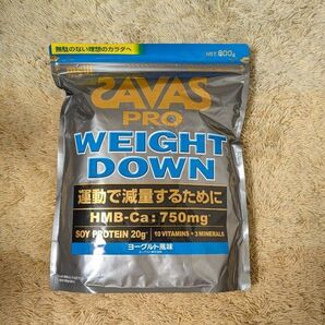 SAVAS ザバス プロ ウェイトダウン プロテイン ヨーグルト風味 800g