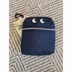 2024 ユニクロ×アニヤハインドマーチ バッカブルバッグ ネイビー エコバッグ