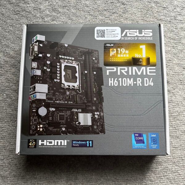 ASUS PRIME H610M-R D4 マザーボード