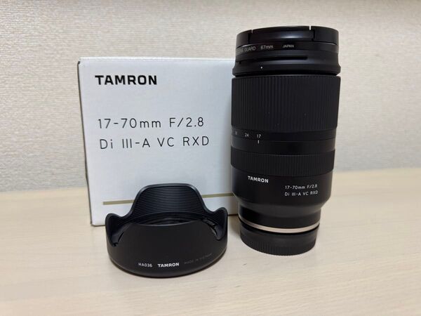 タムロン 17-70mm F/2.8 Di III-A VC RXD ソニーEマウント用 B070