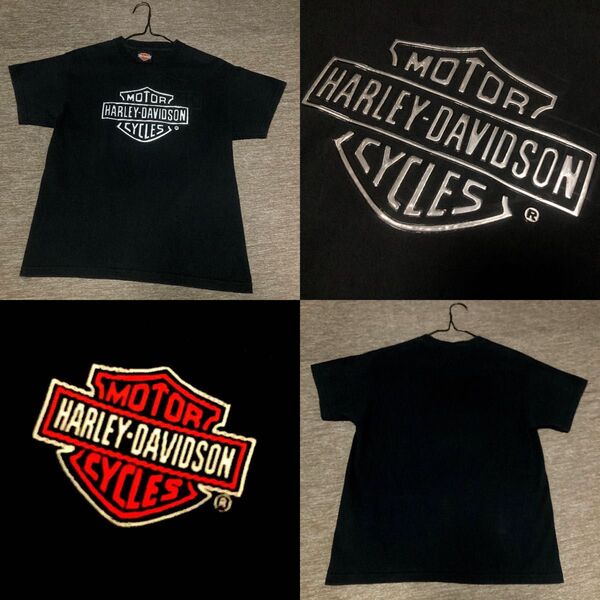 最終値下げ 展示品 購入品 希少 デザイン 高級 Harley-Davidson ハーレーダビッドソン Tシャツ バイク 単車