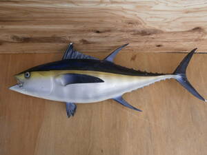 ☆中古品 ④ King Sailfish Mounts 魚のレプリカ 魚種:クロマグロ？ 横121×奥14×高48cm 割れ、傷等あり 壁掛け インテリア