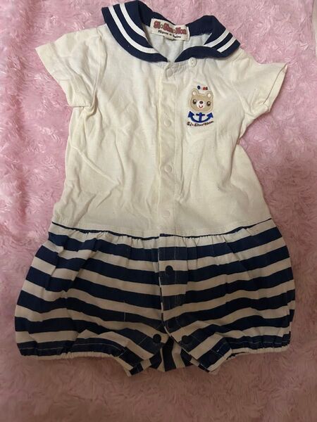 シシュノン ロンパース セーラー ベビー70