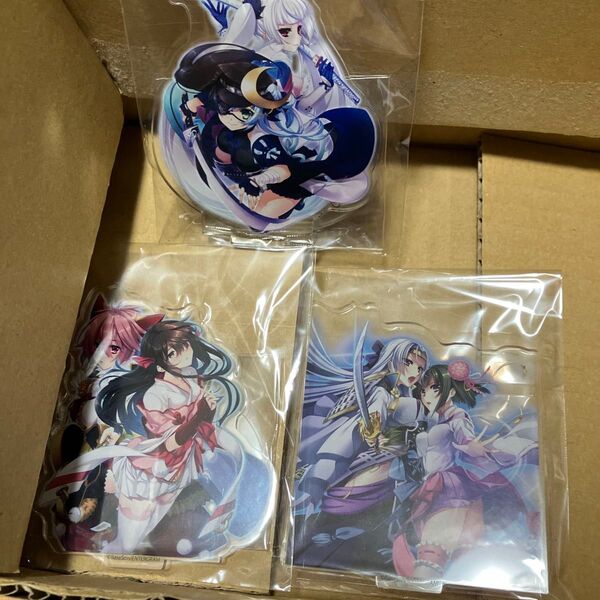 戦国恋姫EX〜COLLECTION〜 特典 アクリルスタンド 3点