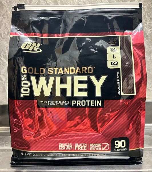 新品!ON GOLD STANDARD 100&WHEY チョコレート風味 2.88kg