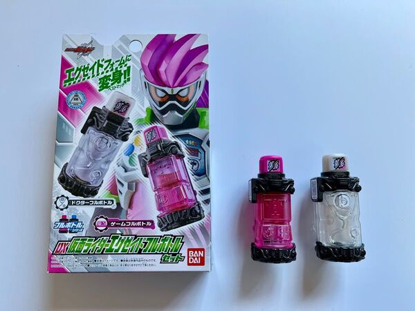 DX仮面ライダーエグゼイドフルボトルセット (箱あり)