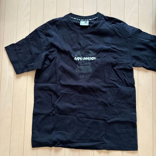 A BATHING APE AAPECONVERSE Tシャツ 黒 L