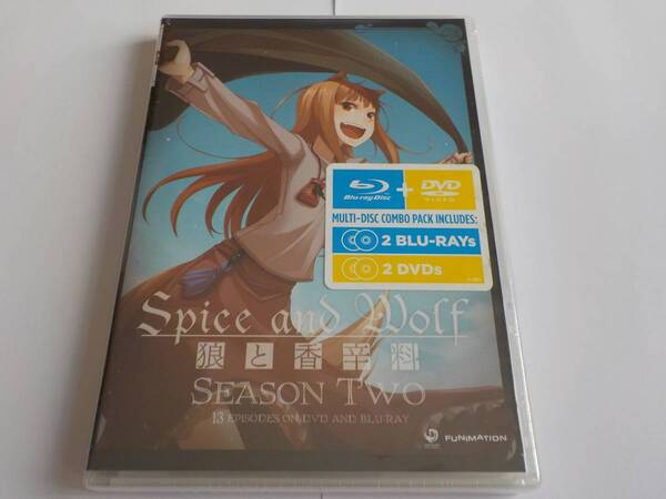 Blu-Ray & DVD 狼と香辛料 二期 Spice & Wolf: Season Two 北米版 日本のBRプレーヤーで再生できます! 日本語と英語音声 日本語字幕