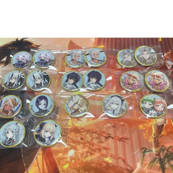 FGO Fate/Grand Order 霊基缶バッジ 缶バッチ 礼基缶 まとめうり