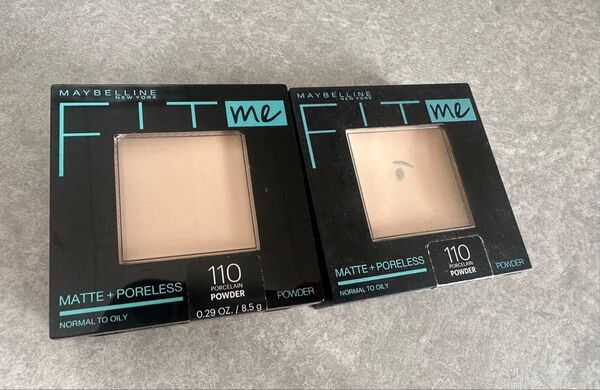 MAYBELLINE FIT me 110 Porcelain ファンデーション