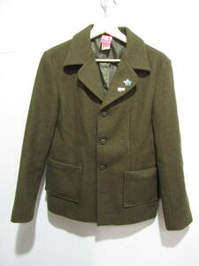 * free shipping *x-girl* X-girl * wool tailored jacket * olive khaki *2*h20