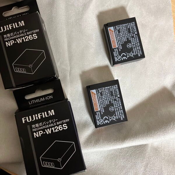 FUJIFILM NP-W126S バッテリー 美品 2個セット