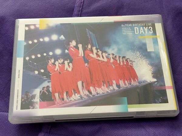 乃木坂46 6th YEAR BIRTHDAY LIVE DAY3 DVD バスラ