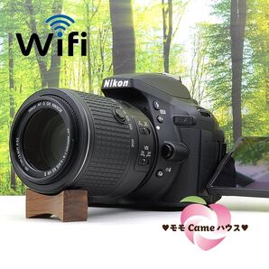 ショット数2665枚!WiFi機能付☆Nikon D5300☆初めての一眼レフに
