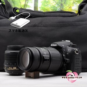 ショット数2762枚!スマホ転送セット☆Nikon D7000☆ダブルレンズ