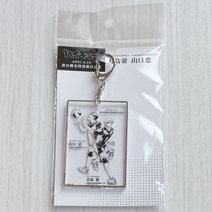 ハイキュー 仙台観光特使 モニュメント風クリアキーホルダー 月島蛍 山口忠 烏野高校