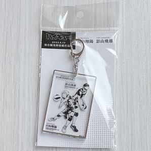 ハイキュー 仙台観光特使 モニュメント風クリアキーホルダー 影山 飛雄 日向 翔陽 烏野高校