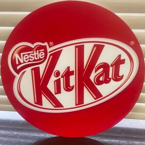 キットカット 丸型 ブリキ看板 レトロ 新品 アンティーク KitKat