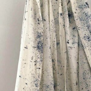 Tabrik タブリク フレアパンツ コバルト染