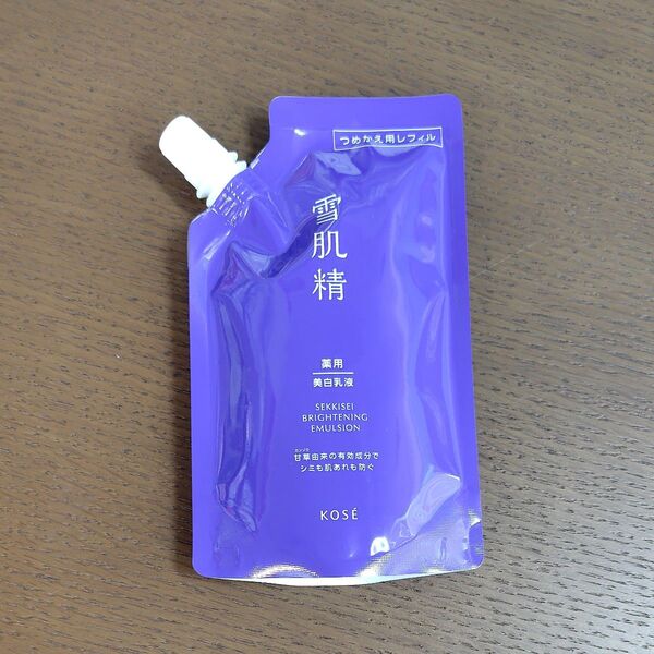 雪肌精 薬用 ブライトニング エマルジョン つめかえ 120ml(医薬部外品)