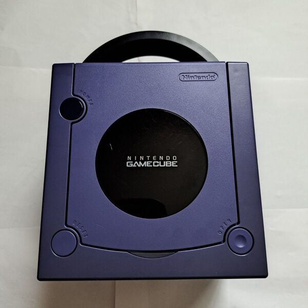 【塗装・分解清掃・ドライブコンデンサ交換済】ゲームキューブ バイオレット 本体のみ DOL-001
