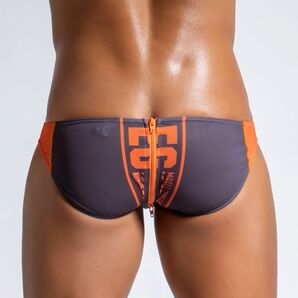 EGDE エッジ ZIP LINE ジップライン ビキニ パンツ 下着 ローライズ ジッパー サポーター インナー サイズS