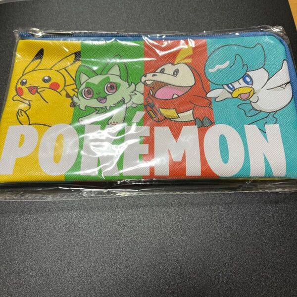 ポケモン ペンポーチ 読売新聞 ポーチ ホゲータ ニャオハ クワッス ピカチュウ ペンケース