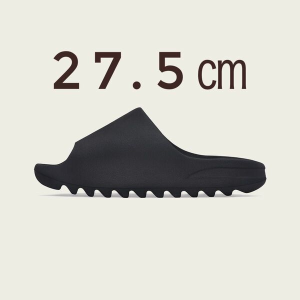 美品 27.5㎝ adidas イージースライド オニキス Onyx yeezy slide カニエ サンダル