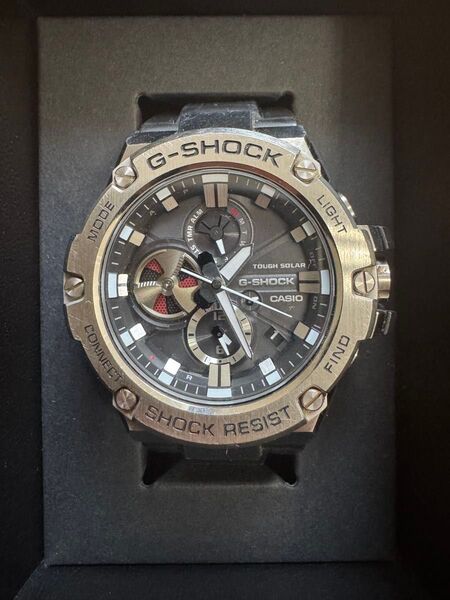 G-SHOCK G-STEEL GST-B100-1AJF Gショック 腕時計 カシオ CASIO Bluetooth 稼働品